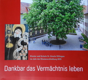 Dankschrift zur Kloster- und Schulgeschichte von St. Ursula